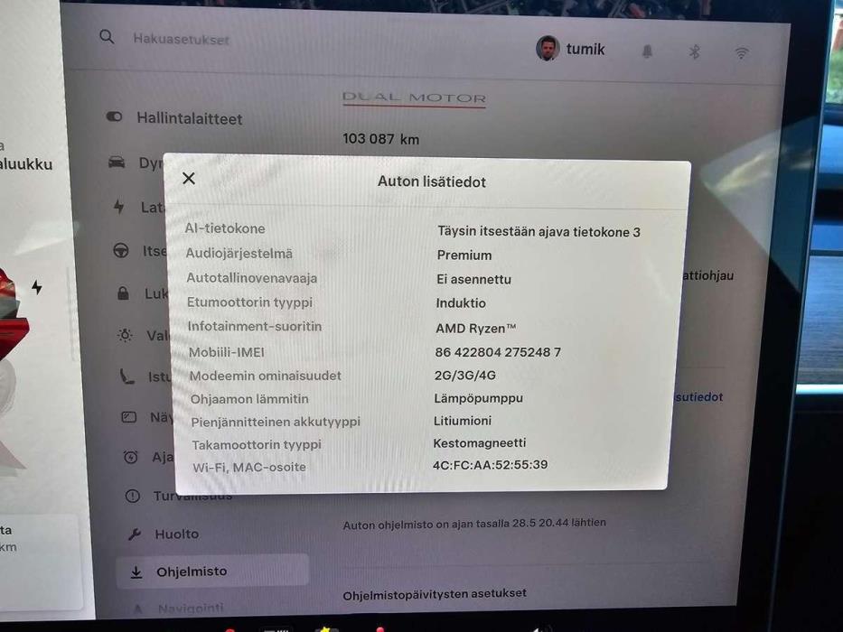 TESLA Model 3 2022