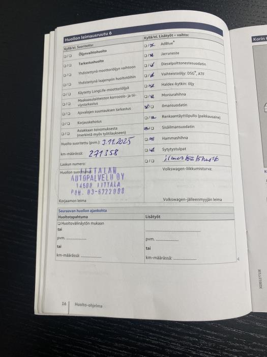 VOLKSWAGEN Passat 2017