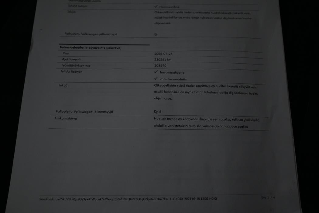 VOLKSWAGEN Passat 2017