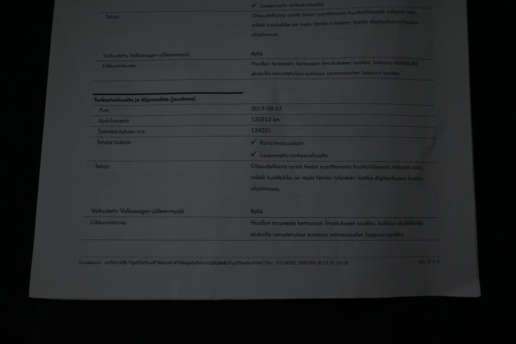 VOLKSWAGEN Passat 2017