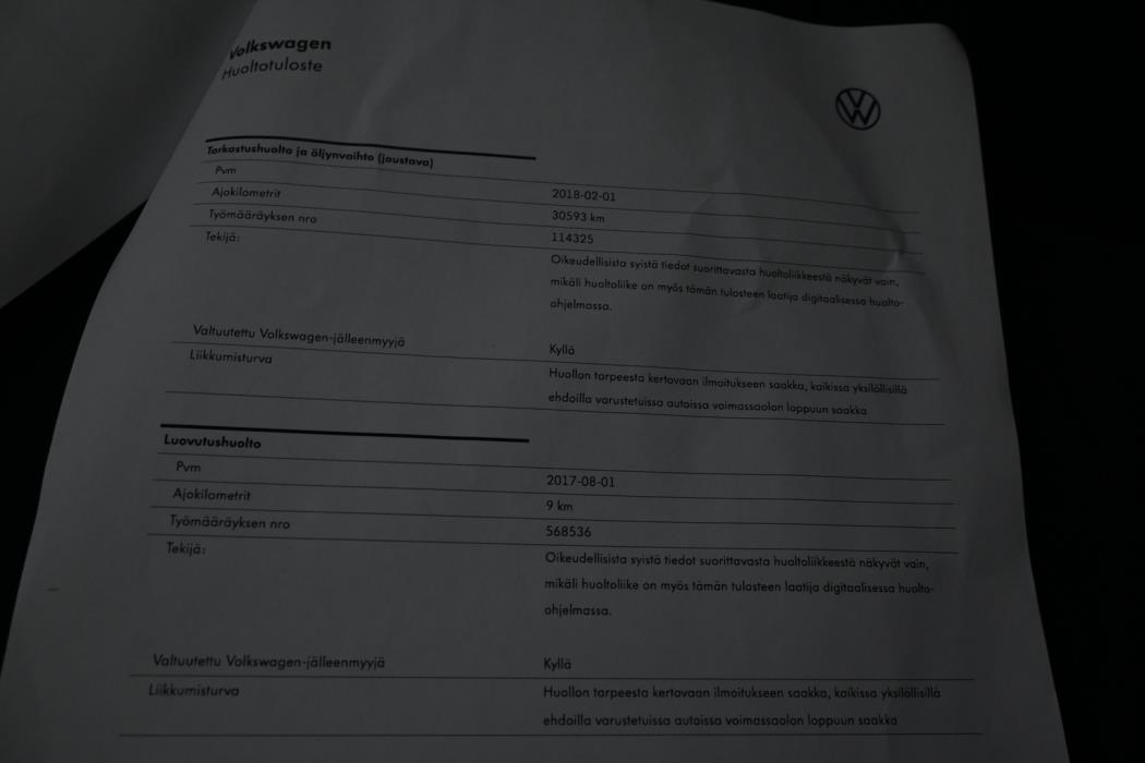 VOLKSWAGEN Passat 2017