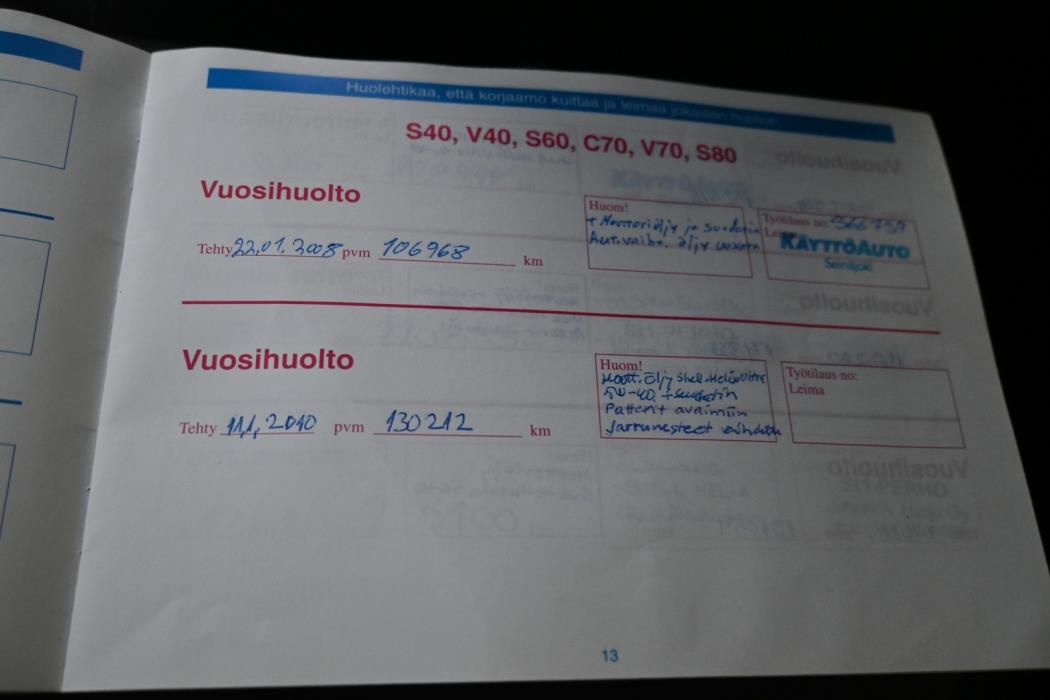 VOLVO S80 2002