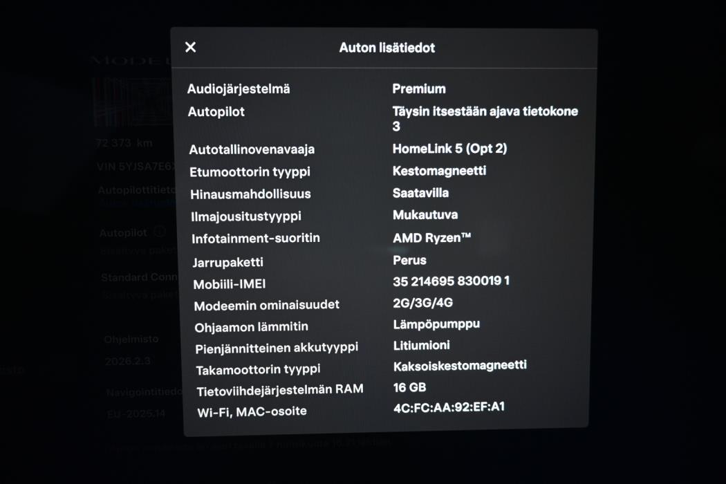 TESLA Model S 2023