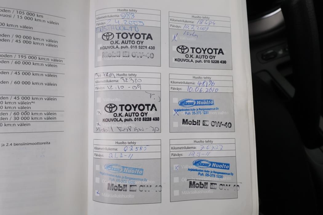 TOYOTA Avensis 2009