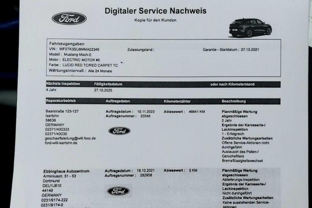 FORD Mustang Mach-E 2021