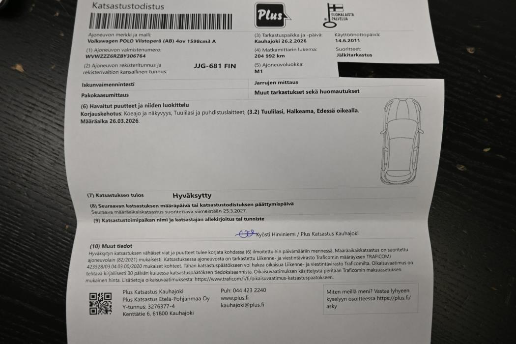 VOLKSWAGEN Polo 2011