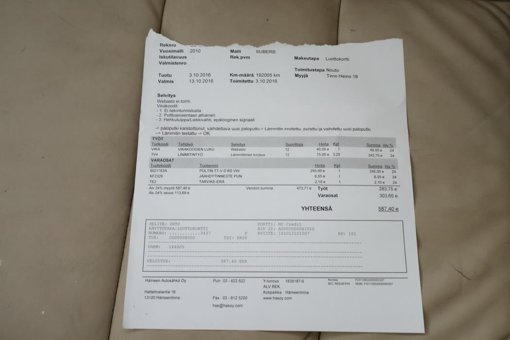SKODA Superb 2010