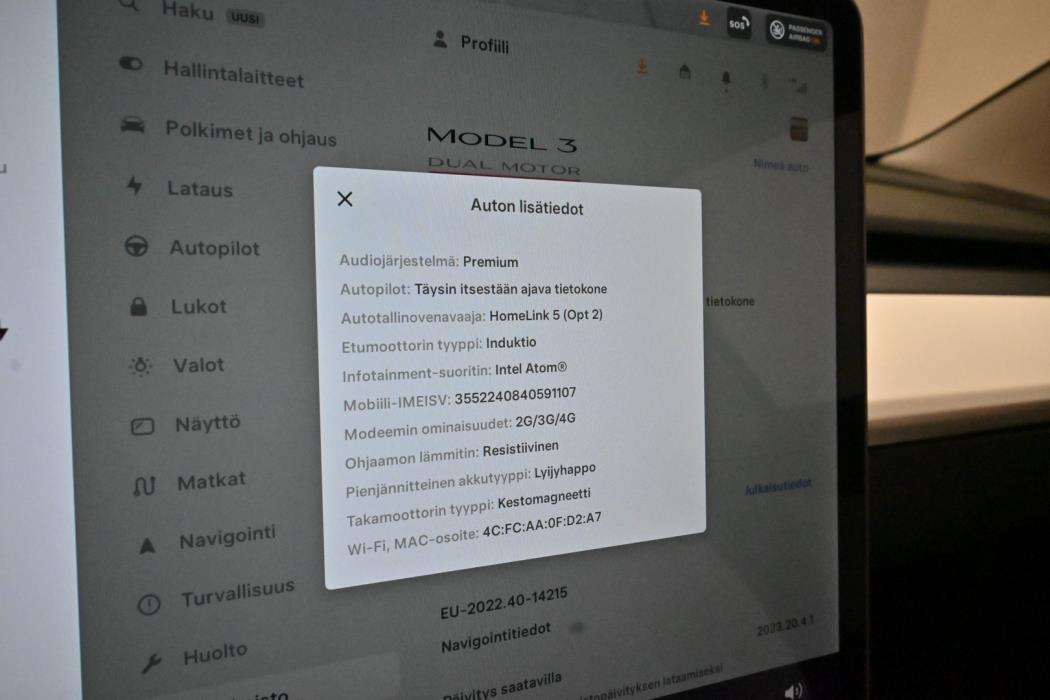 TESLA Model 3 2019