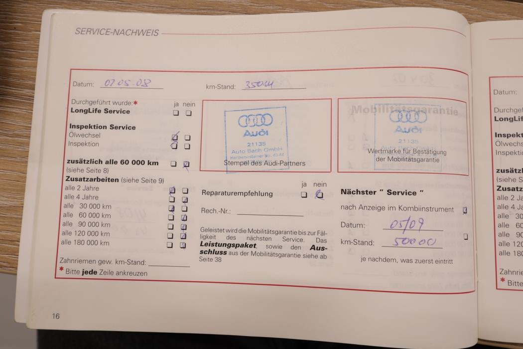 AUDI A4 2001
