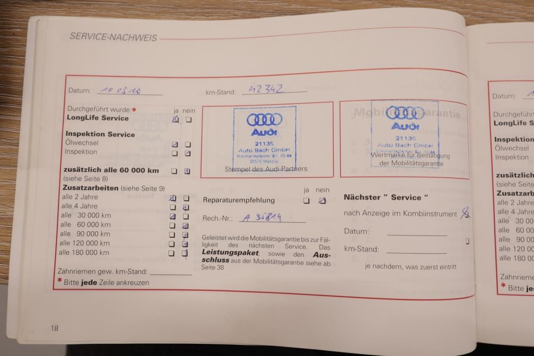 AUDI A4 2001