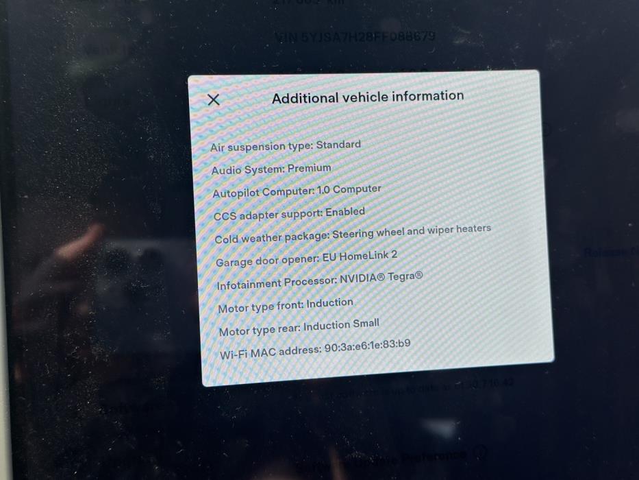 TESLA Model S 2015