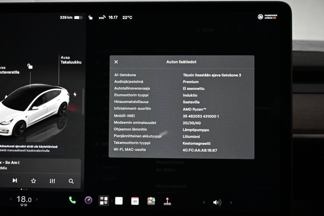 TESLA Model 3 2023