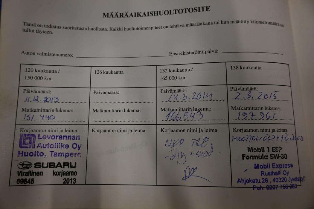 SUBARU Forester 2009