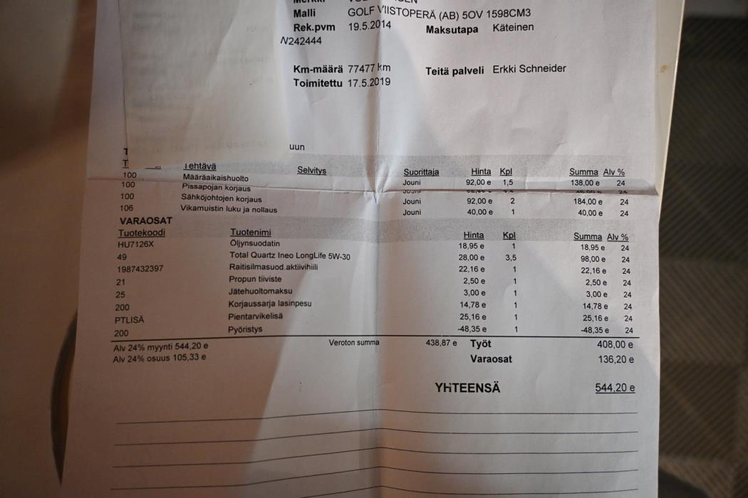 VOLKSWAGEN Golf 2005