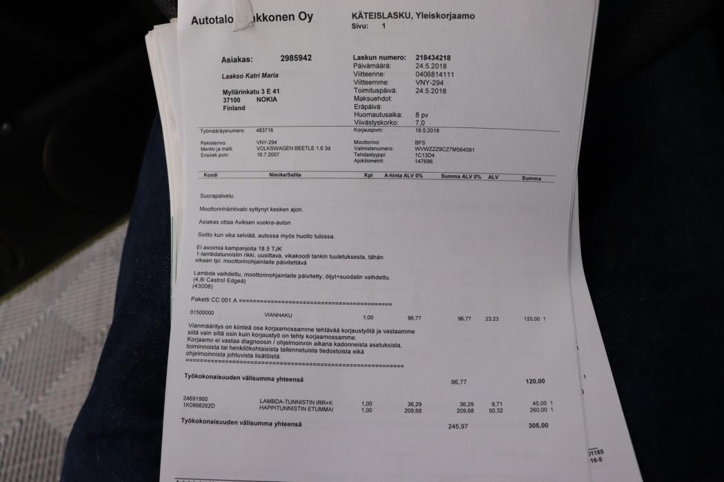 VOLKSWAGEN New Beetle 2007