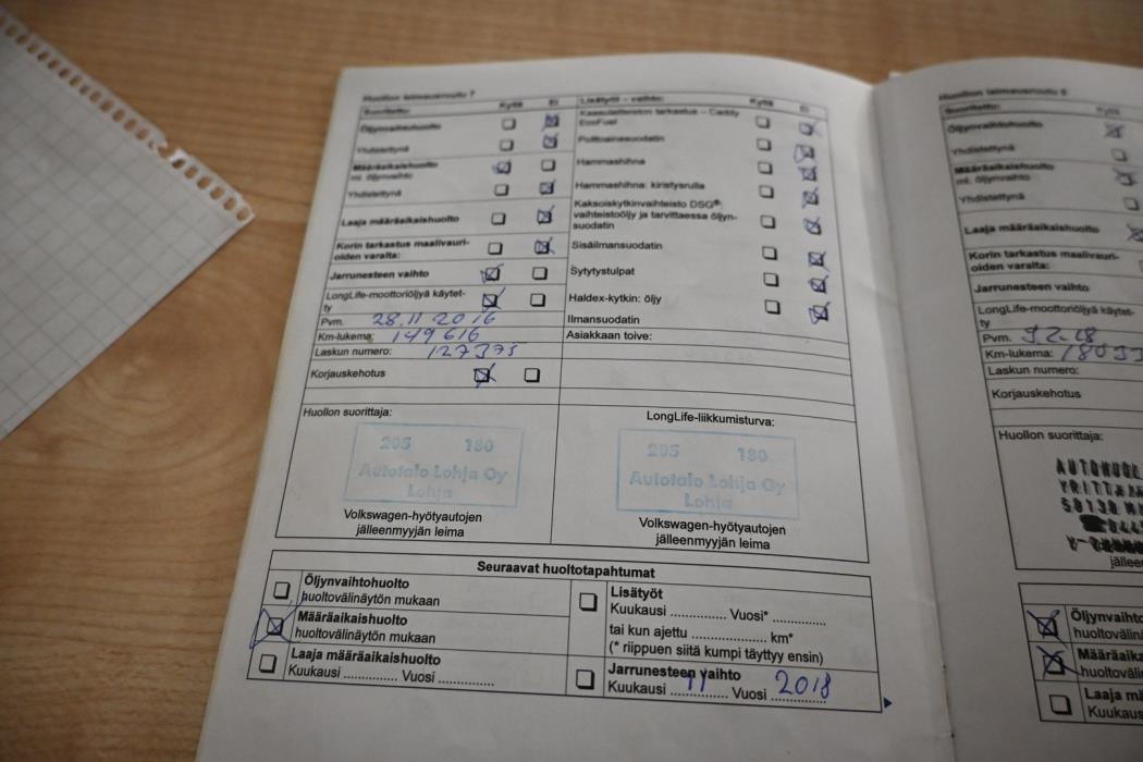 VOLKSWAGEN Caddy 2011