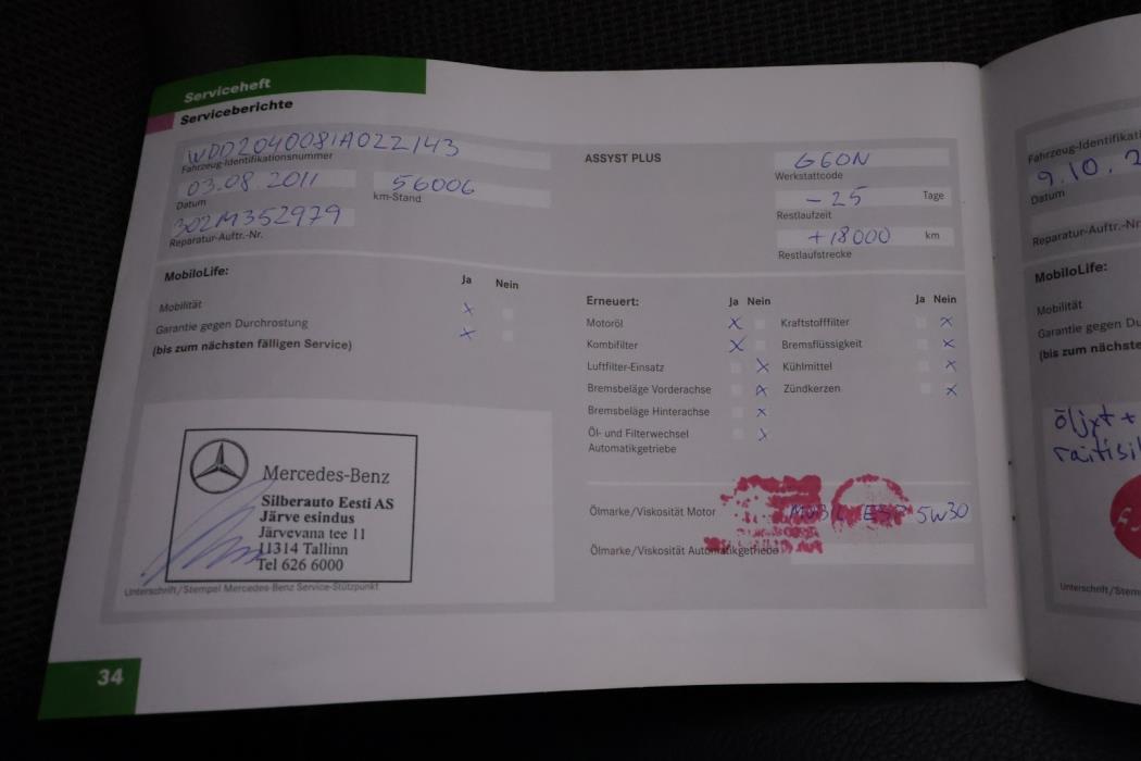 MERCEDES-BENZ C 2008