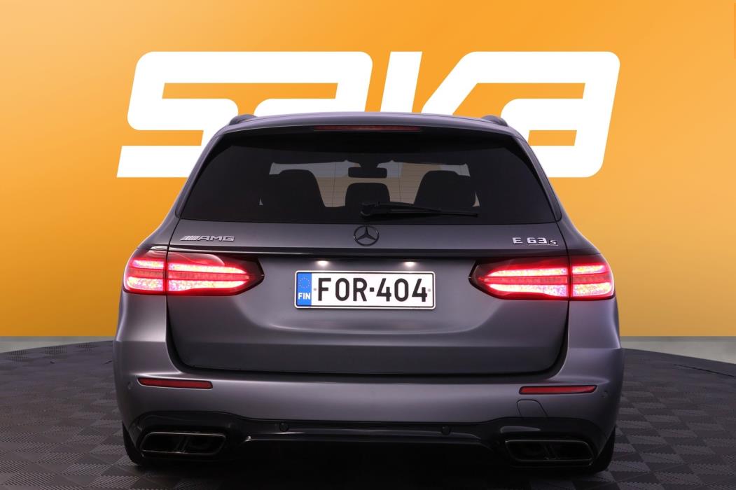 MERCEDES-BENZ E 63 AMG 2018