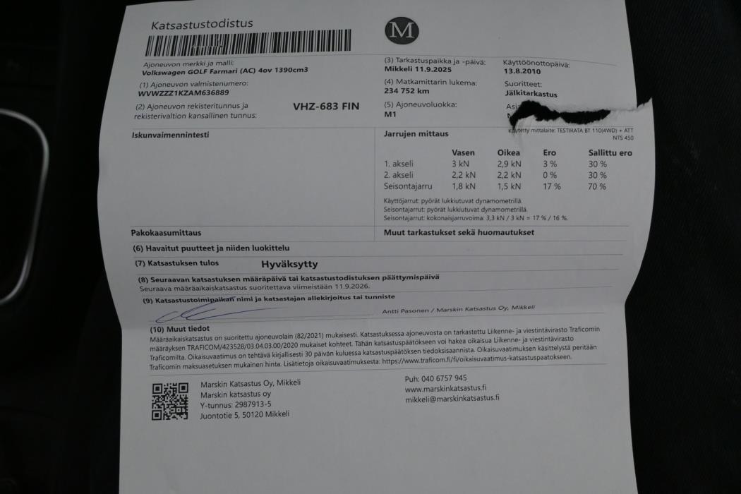 VOLKSWAGEN Golf 2010