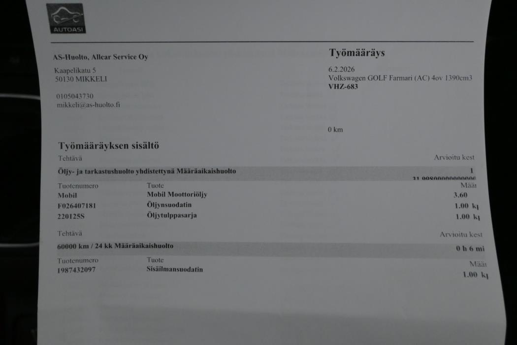 VOLKSWAGEN Golf 2010