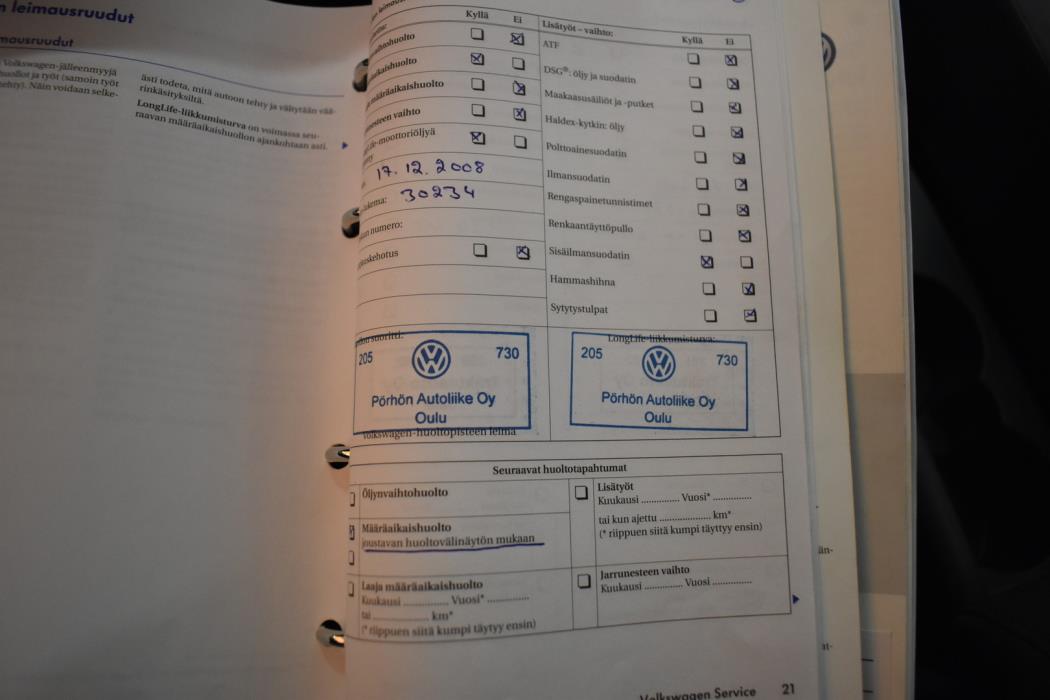 VOLKSWAGEN Touran 2008