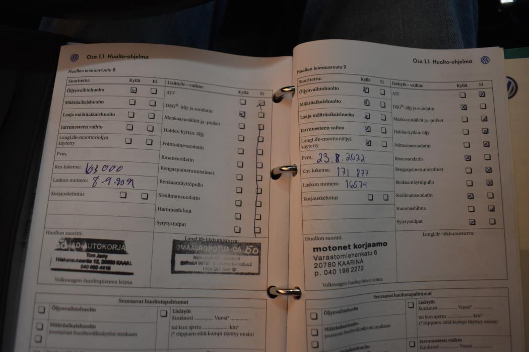 VOLKSWAGEN Touran 2008