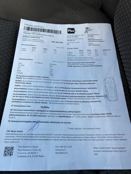 VOLKSWAGEN Golf 2008