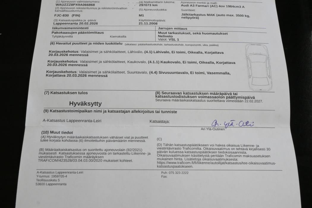AUDI A3 2008