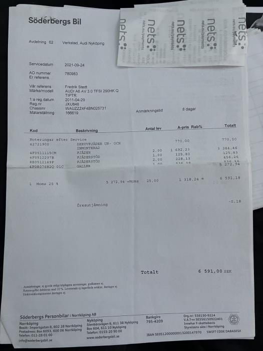 AUDI A6 2011