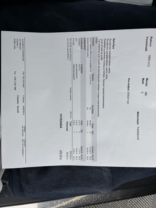 MERCEDES-BENZ E 2010