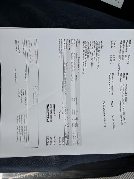 MERCEDES-BENZ E 2010