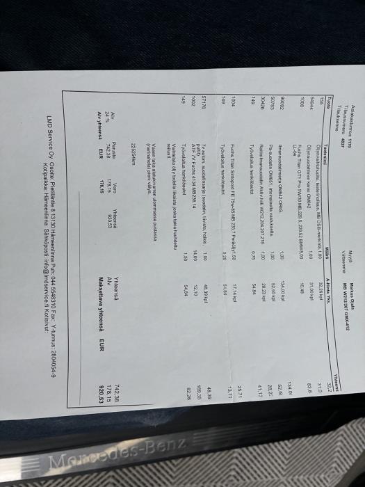 MERCEDES-BENZ E 2010