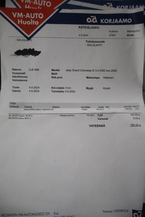 JEEP Grand Cherokee 2009