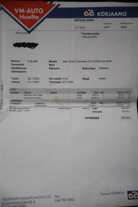 JEEP Grand Cherokee 2009