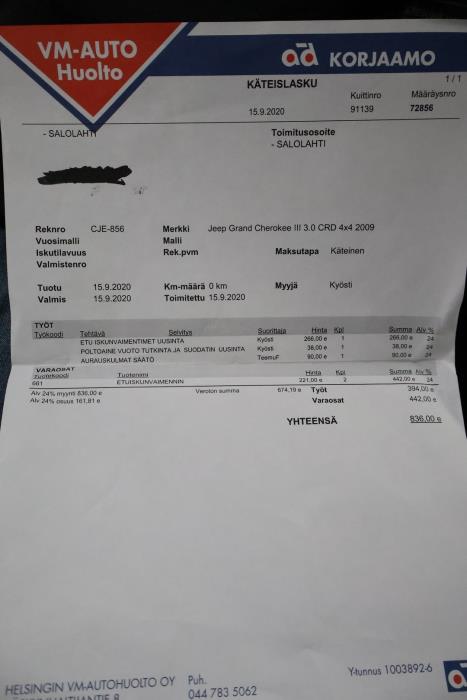 JEEP Grand Cherokee 2009