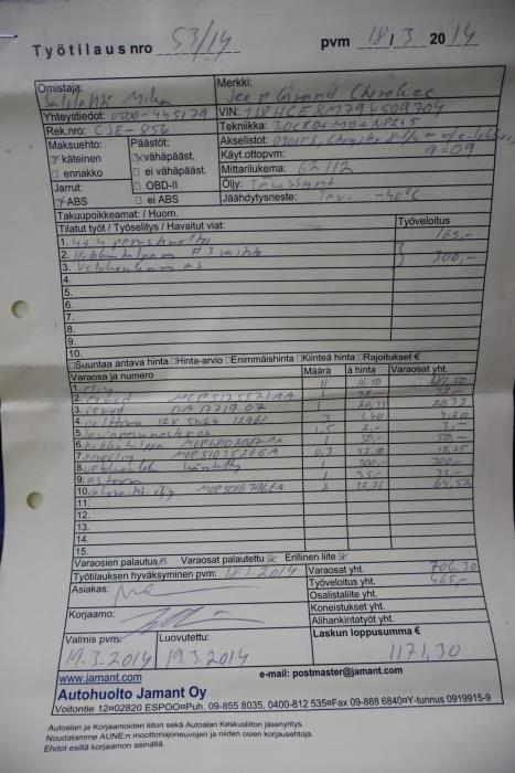 JEEP Grand Cherokee 2009