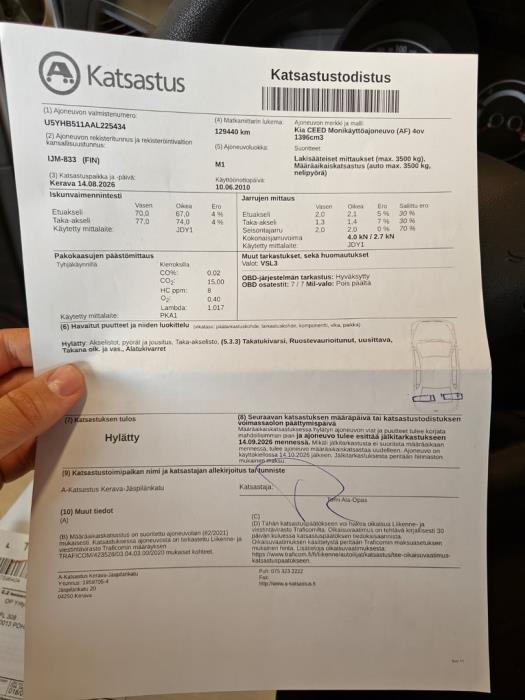 KIA cee'd 2010