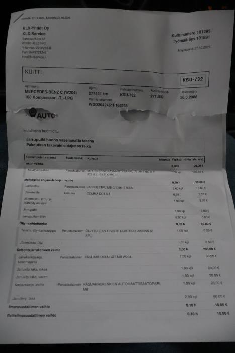 MERCEDES-BENZ C 2008