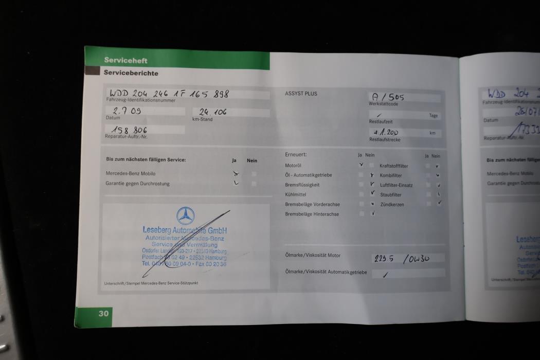 MERCEDES-BENZ C 2008