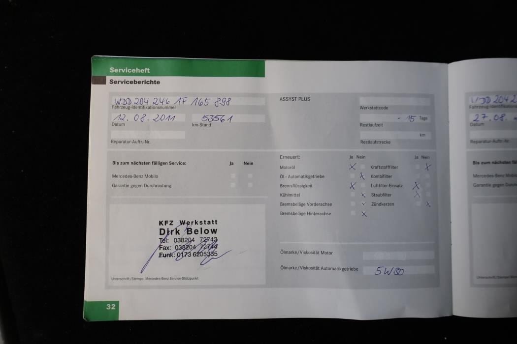 MERCEDES-BENZ C 2008