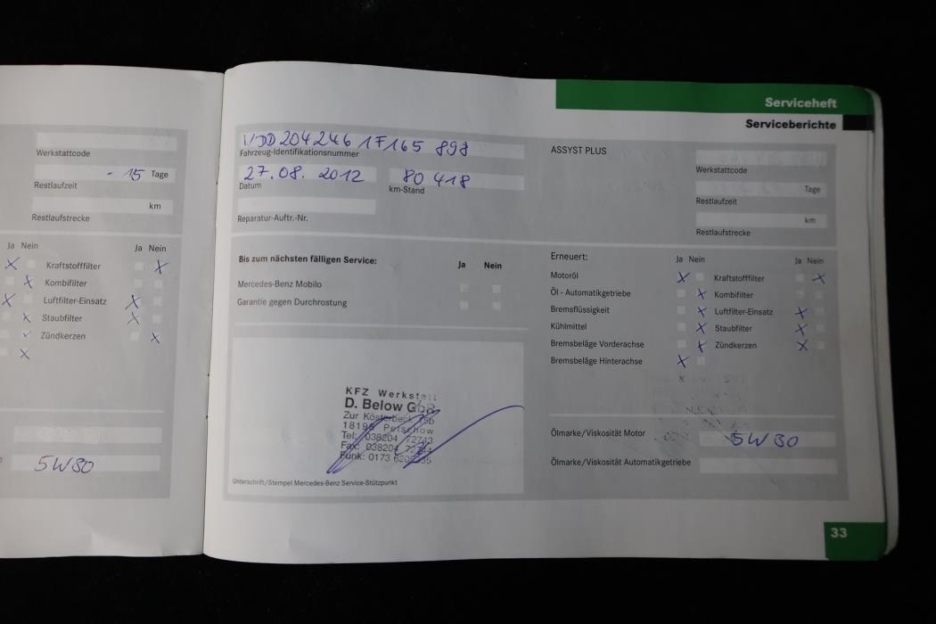 MERCEDES-BENZ C 2008