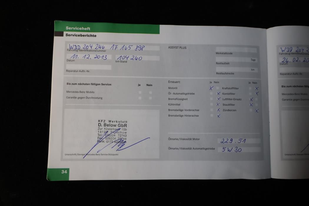 MERCEDES-BENZ C 2008