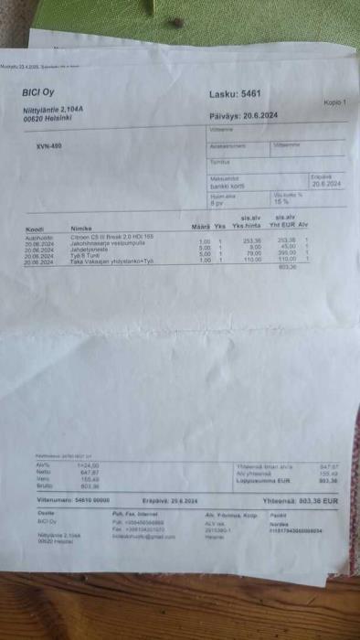 CITROEN C5 2014