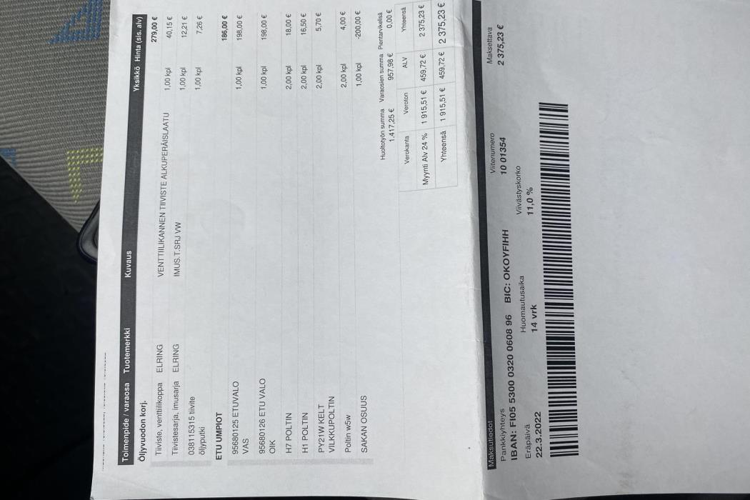 VOLKSWAGEN TRANSPORTER 2009