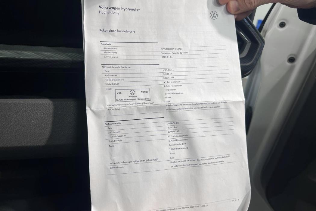 Volkswagen Transporter 2023