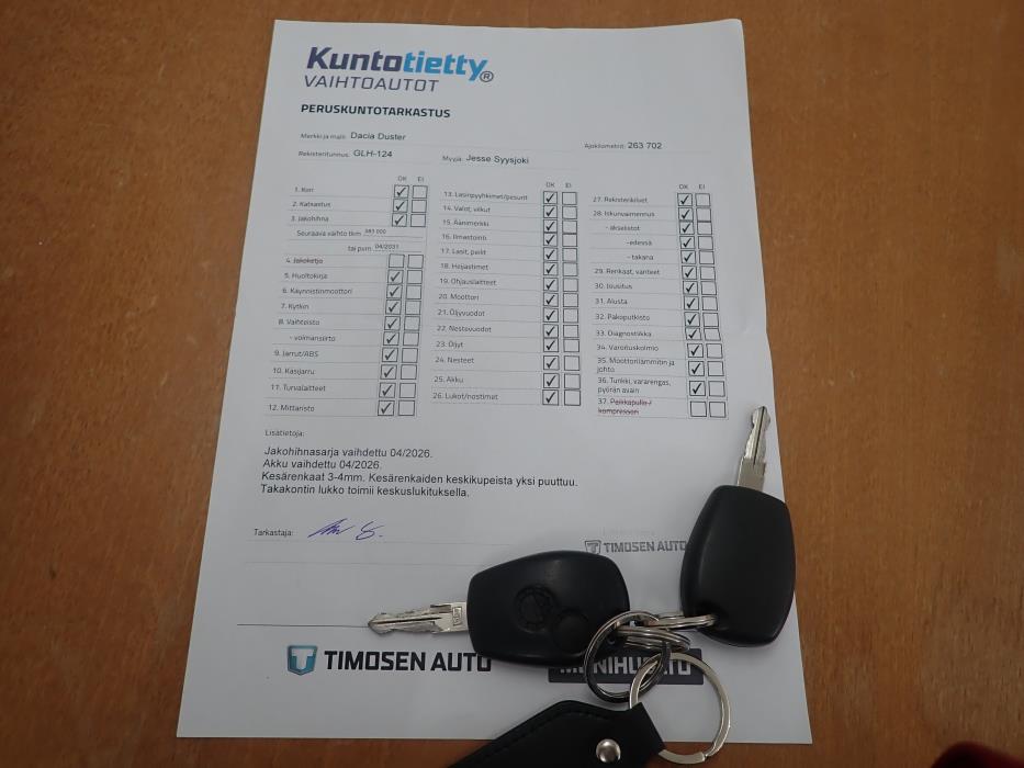 DACIA Duster 2014