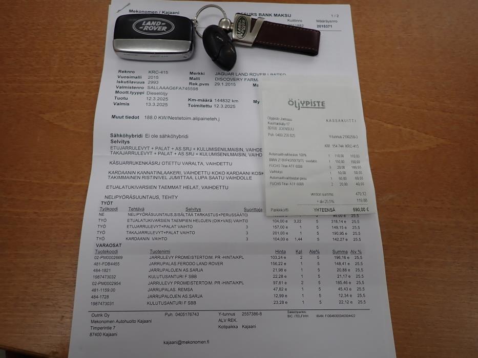 LAND ROVER DISCOVERY 2015