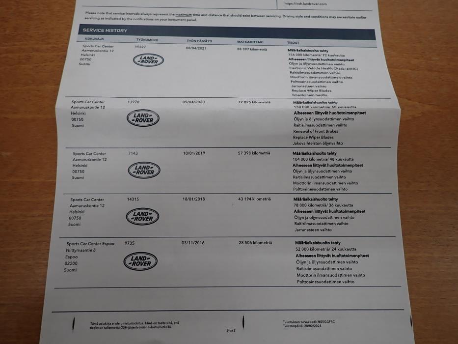 LAND ROVER DISCOVERY 2015