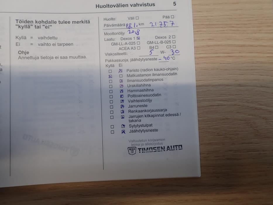 OPEL ASTRA 2017