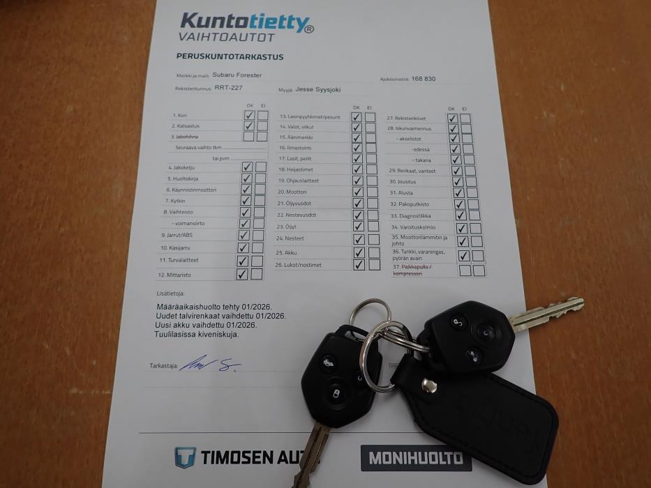 SUBARU FORESTER 2013